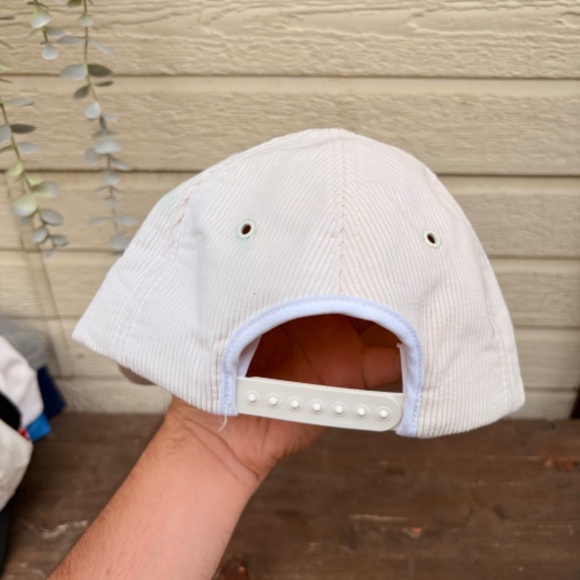 Vintage MCA Centennial 1988 Corduroy patch hat Notre dam hounds Curling - Picture 4 of 7